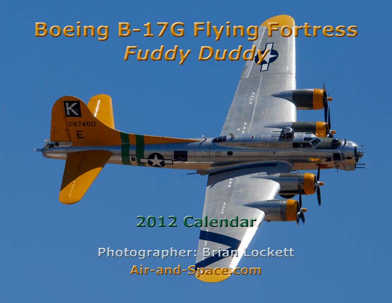 Lockett Books Calendar Catalog: Boeing B-17G Flying Fortress <em>Fuddy Duddy</em>